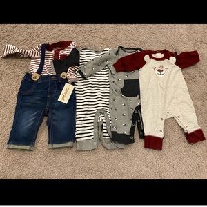 0-3 month outfit bundle